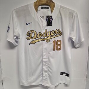 Nike MLB Dodgers Yoshinobu Yamamoto Gold Collection WS Champions Fan  Jersey XXL
